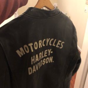 Harley Davidson leather jacket!
